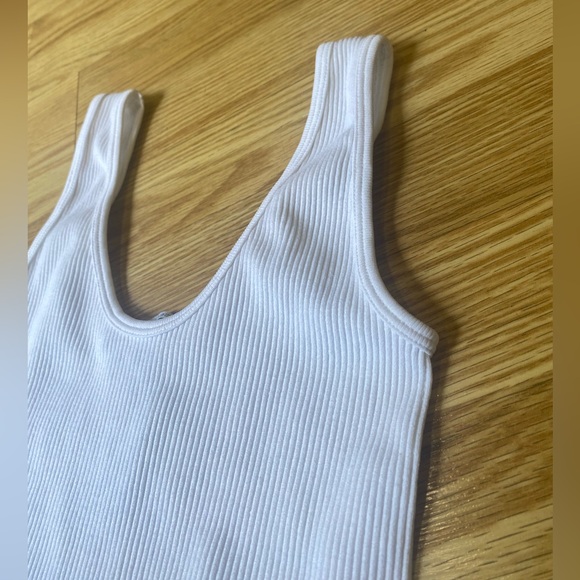 ZARA leotard/ bodysuit white size xsmall EUC - Picture 4 of 10
